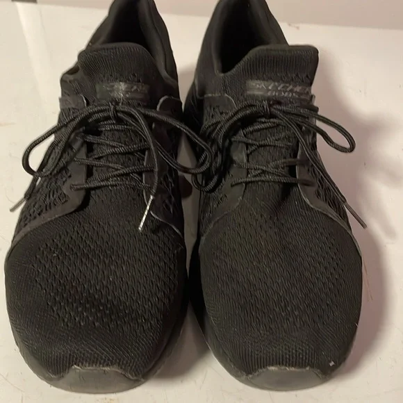 Lightweight Running/Tennis Shoes Non Slip Gym Workout Shoes Black/Grey - Picture 2 of 8